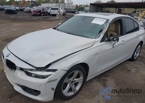 2014 BMW 328I z USA, uszkodzony, nr VIN WBA3C1C52EK106489